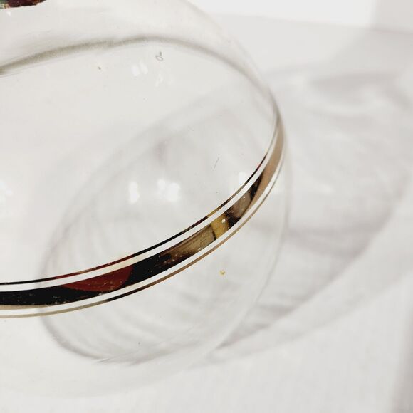 Vtg Glass Carafe Coffee Pot Hand Blown Bakelite Handle Round 8 Cup MCM Retro - Picture 10 of 13